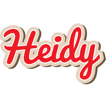 Heidy chocolate logo