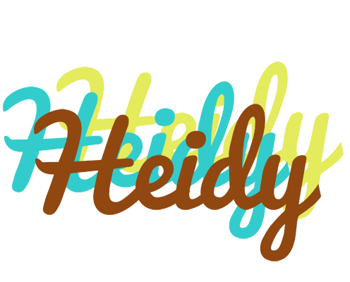 Heidy cupcake logo