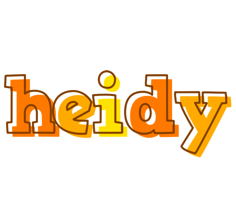 Heidy desert logo