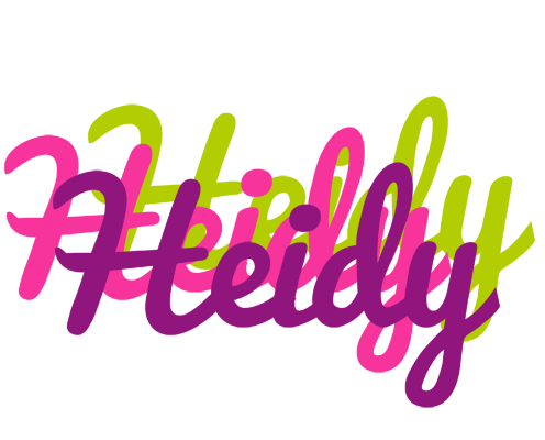 Heidy flowers logo
