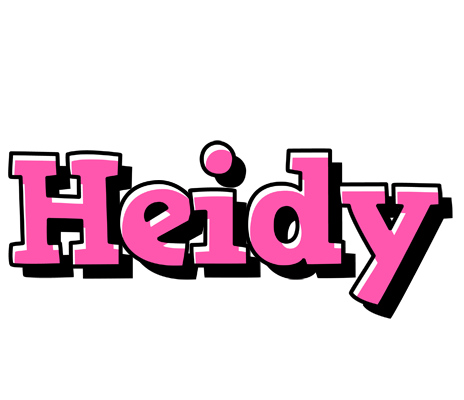 Heidy girlish logo