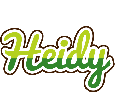 Heidy golfing logo
