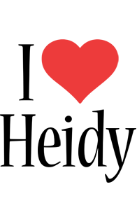 Heidy i-love logo