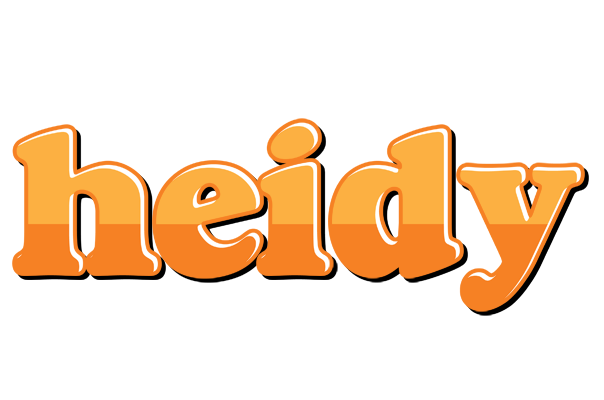 Heidy orange logo