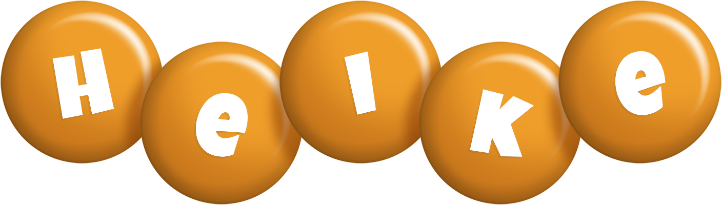 Heike candy-orange logo