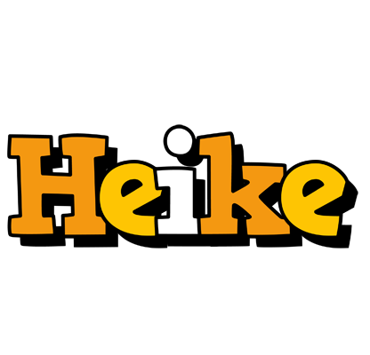 Heike cartoon logo