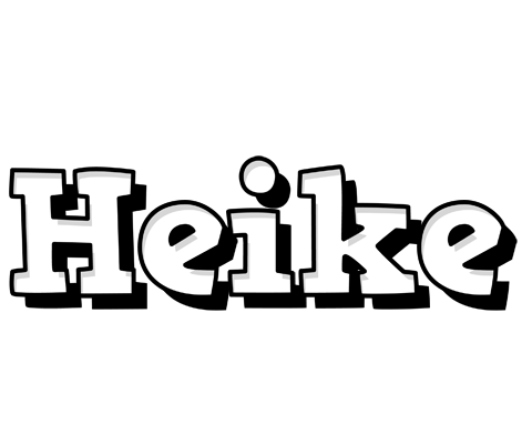 Heike snowing logo