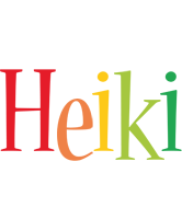 Heiki birthday logo