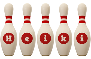 Heiki bowling-pin logo