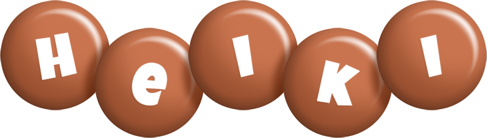 Heiki candy-brown logo