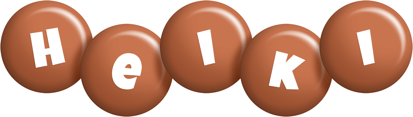 Heiki candy-brown logo