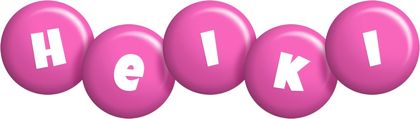 Heiki candy-pink logo
