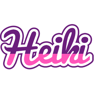 Heiki cheerful logo