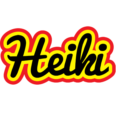 Heiki flaming logo
