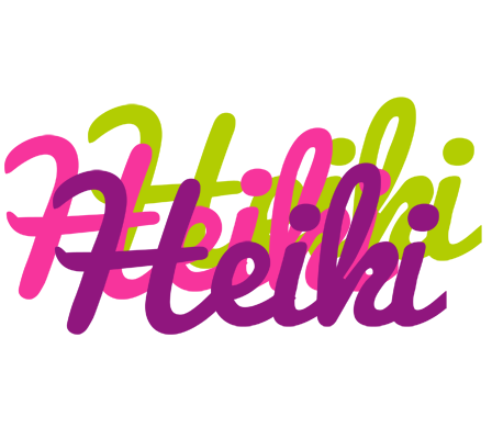 Heiki flowers logo