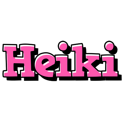 Heiki girlish logo