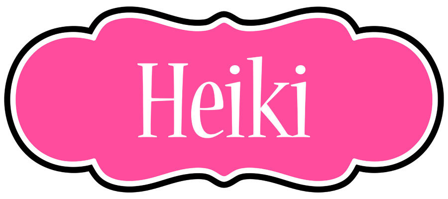 Heiki invitation logo