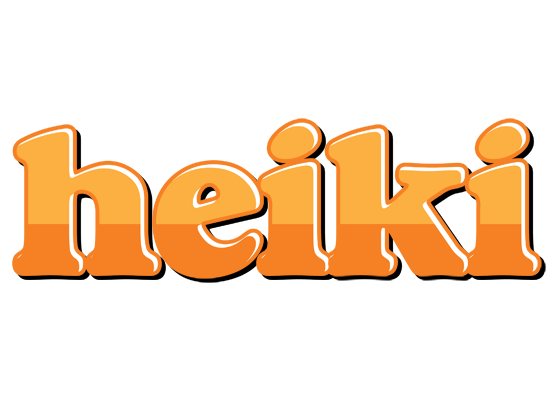 Heiki orange logo
