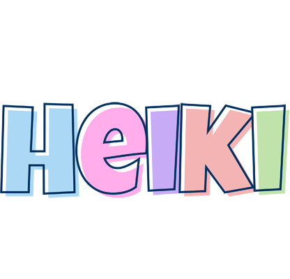 Heiki pastel logo