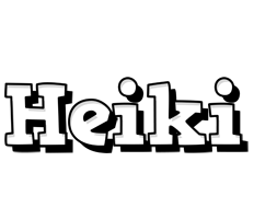 Heiki snowing logo