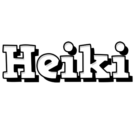 Heiki snowing logo