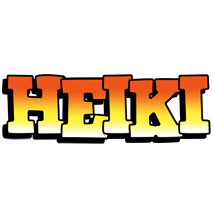 Heiki sunset logo