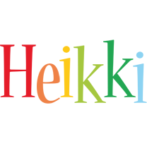 Heikki birthday logo