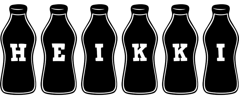 Heikki bottle logo