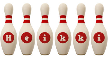 Heikki bowling-pin logo