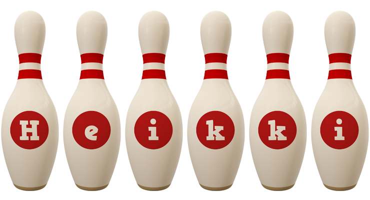 Heikki bowling-pin logo