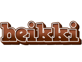 Heikki brownie logo