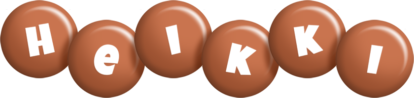 Heikki candy-brown logo