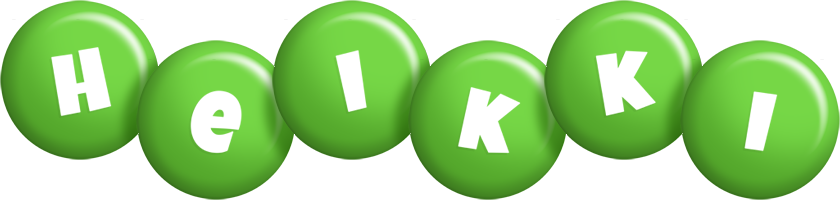 Heikki candy-green logo