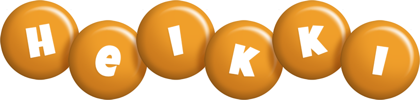 Heikki candy-orange logo