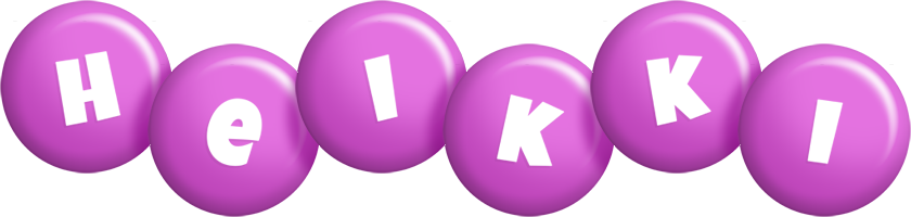 Heikki candy-purple logo