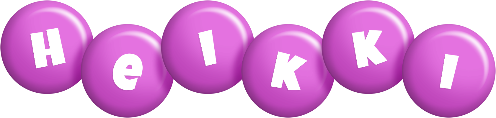 Heikki candy-purple logo