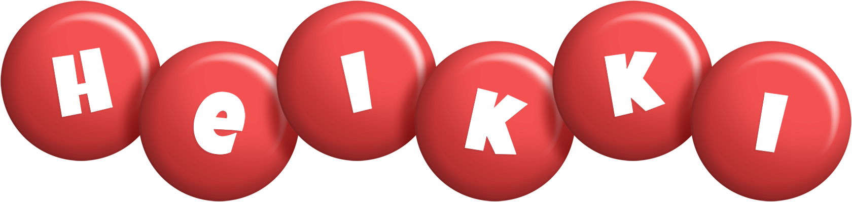 Heikki candy-red logo