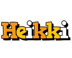 Heikki cartoon logo