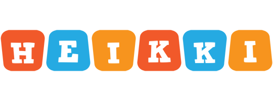 Heikki comics logo