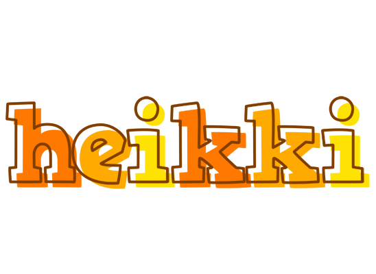 Heikki desert logo
