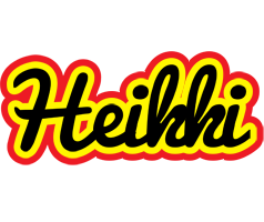 Heikki flaming logo