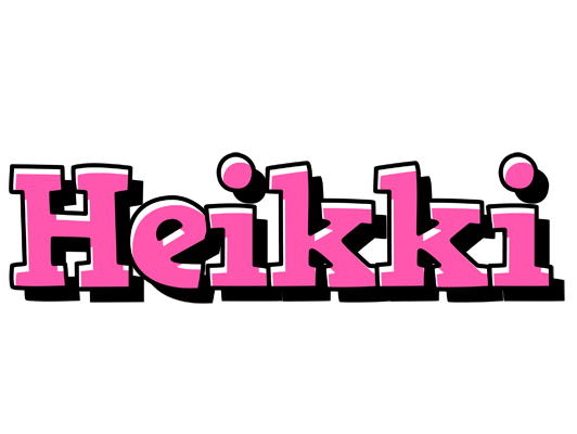 Heikki girlish logo