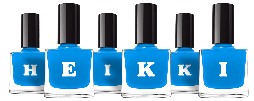 Heikki glossy logo
