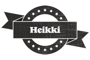 Heikki grunge logo