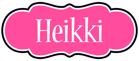 Heikki invitation logo