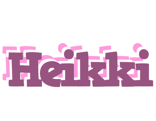 Heikki relaxing logo