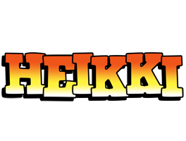 Heikki sunset logo