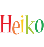 Heiko birthday logo