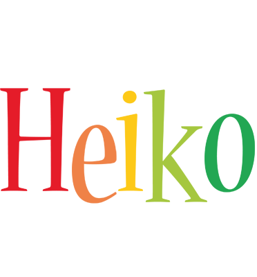 Heiko birthday logo