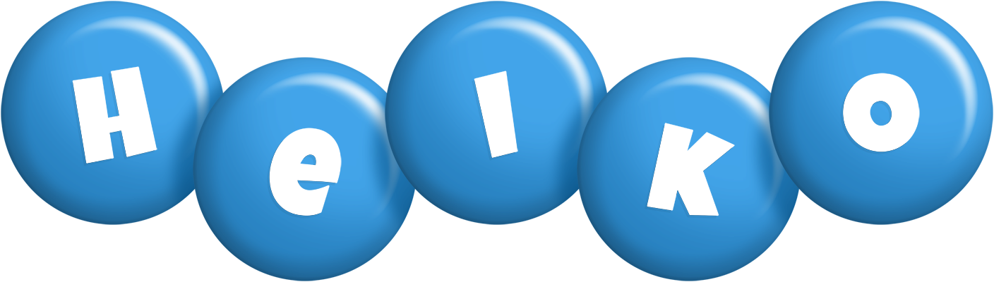Heiko candy-blue logo